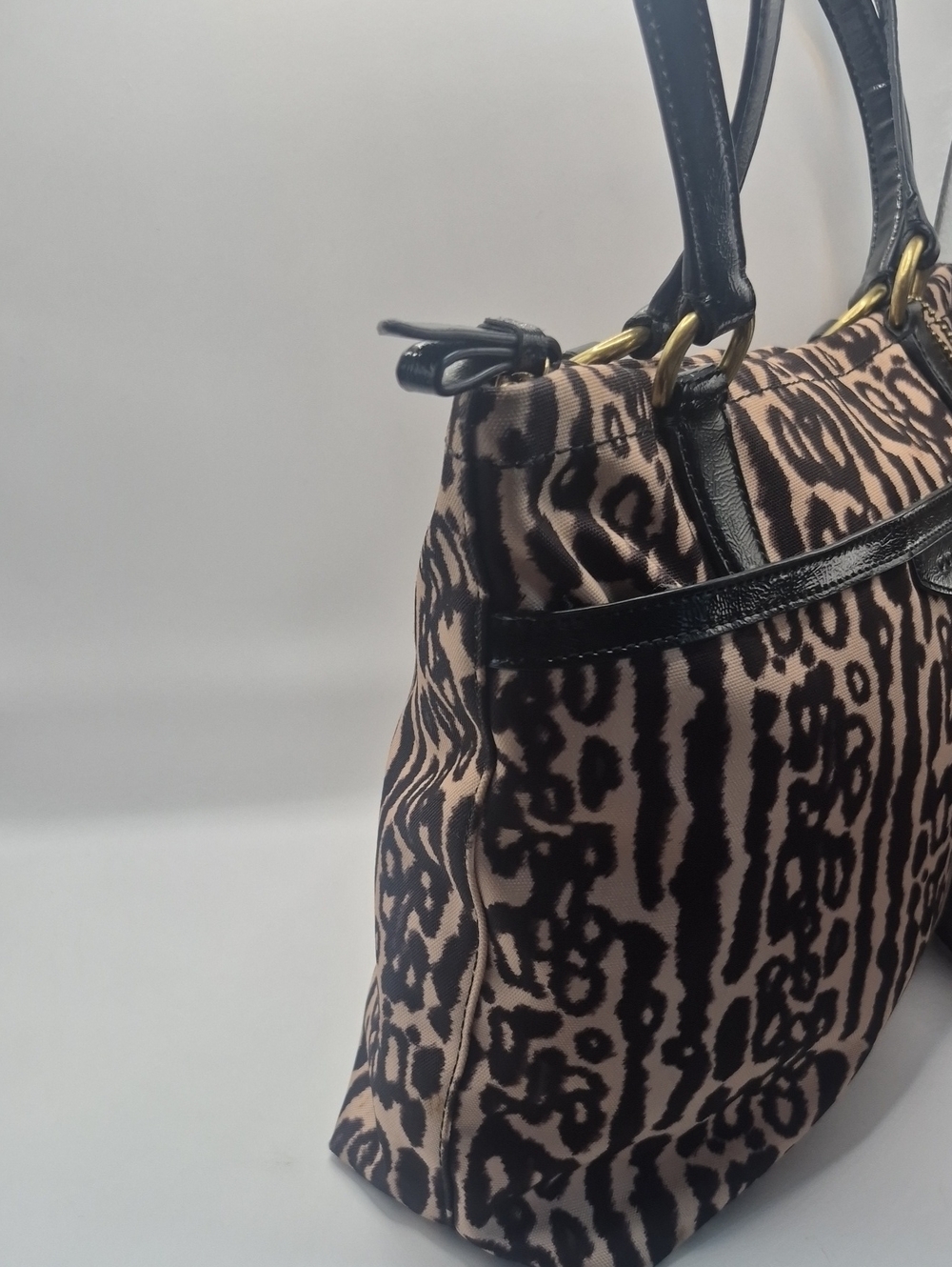 COACH Chelsea Ocelot Leopard Print Tote Bag - Picture 3 of 15